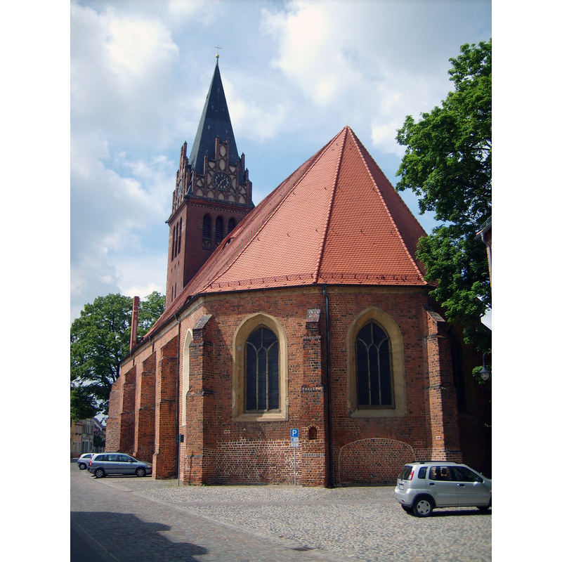 Source caption: "St. Nikolai-Kirche in Bad Liebenwerda"