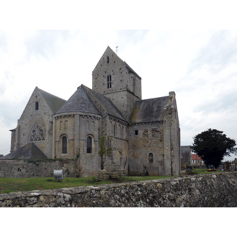 Source caption: "Chapelle de l'abbaye des Deux-Jumeaux, Calvados"