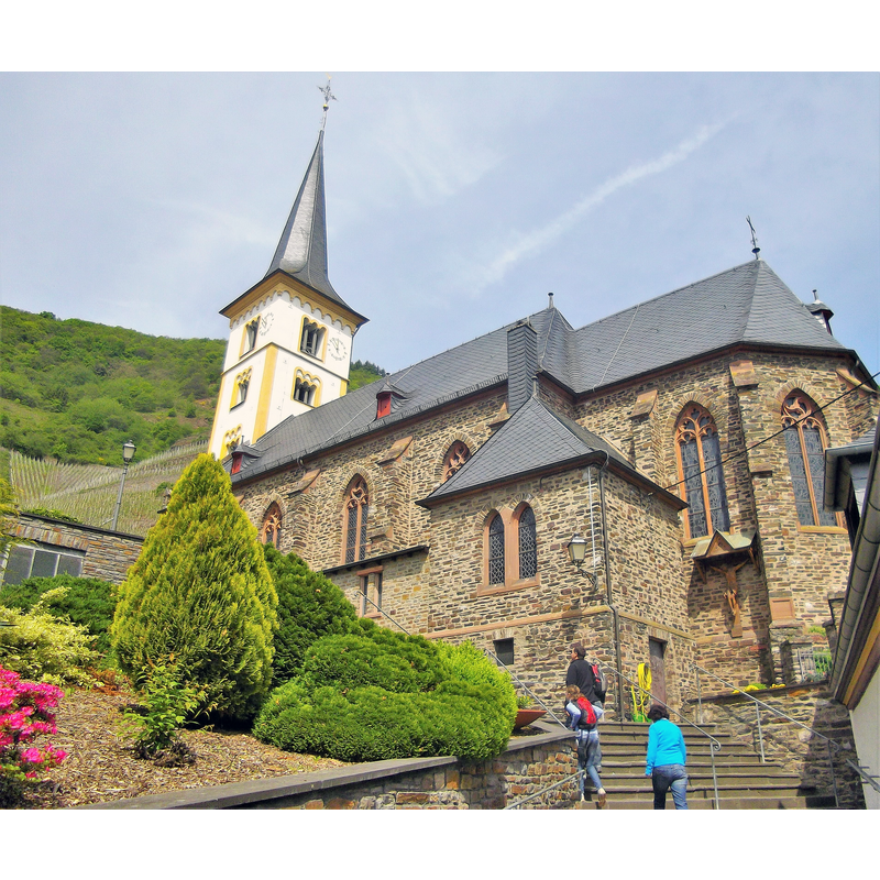 Source caption: "Bremm, St. Laurentius (Pfarrkirche)"