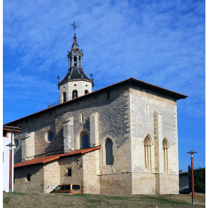 Source caption: "Ehari herriko eliza (Gasteiz)"