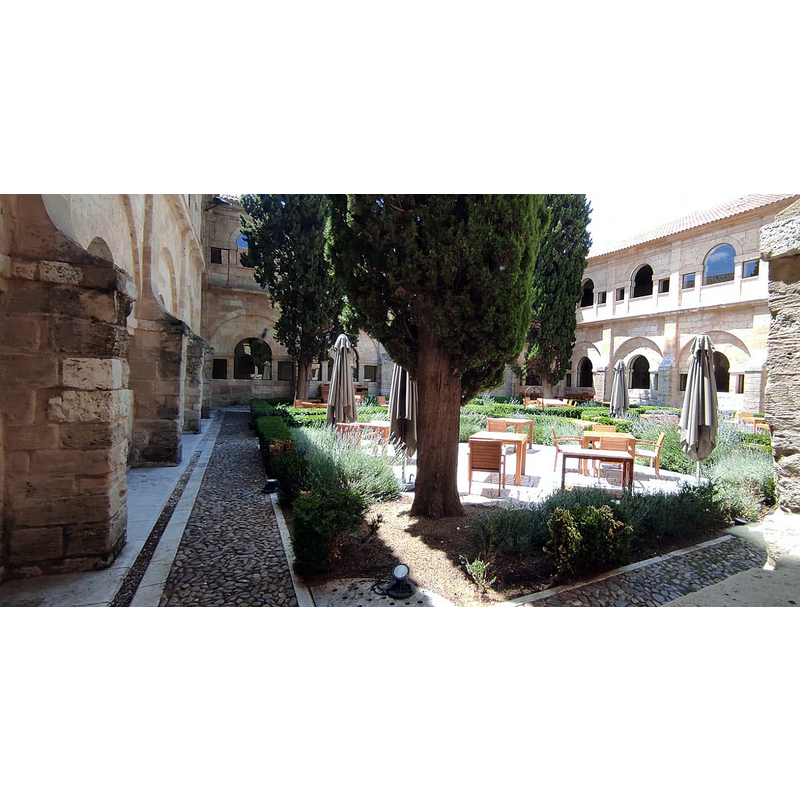 the former Premonstratensian monastery now a luxury hotel