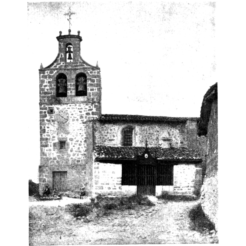 Source caption: "Iglesia de Portilla hacia 1915."