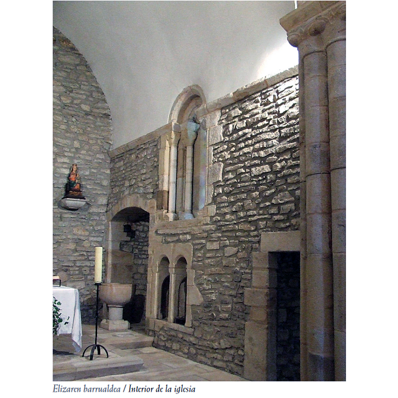 [previously located at the west end of the nave