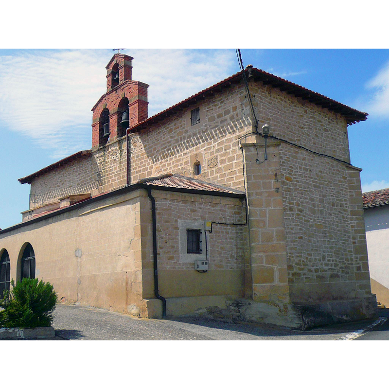 Source caption: "Iglesia de Santa Eulalia (Leciñana de la Oca, Ribera Alta, Álava)"
