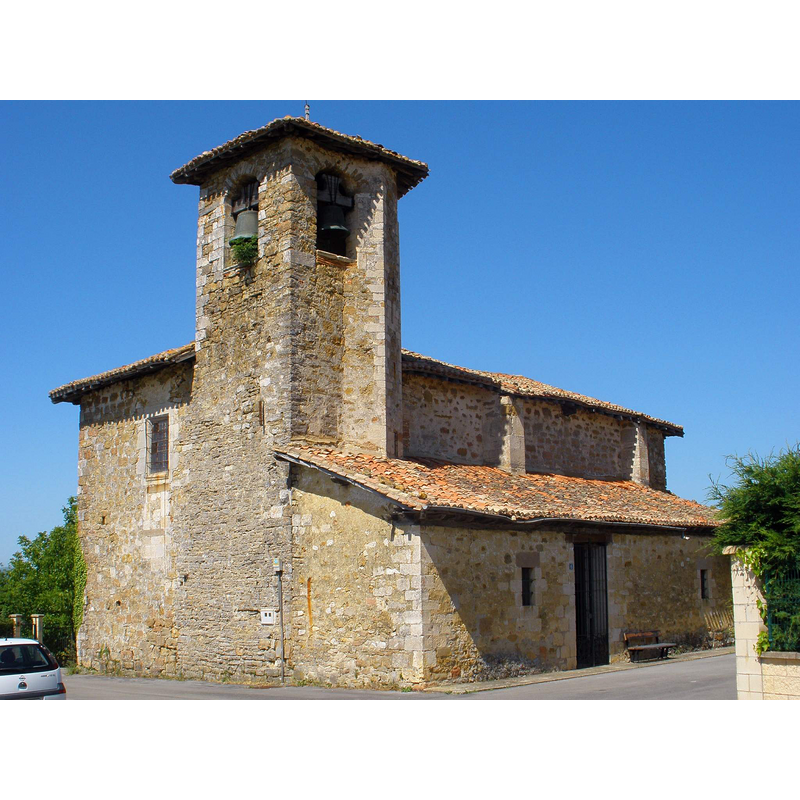 Source caption: " Iglesia de San Román, Egileta (Álava)"