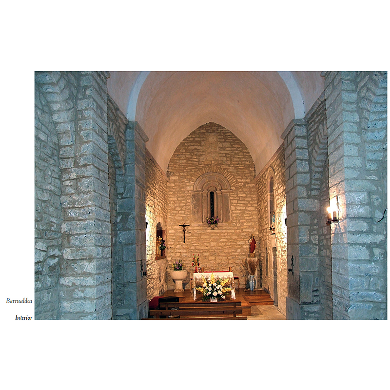 showing the font in the north side of the chancel