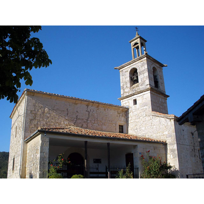 Source caption: "Iglesia de San Miguel, Gurendes (Álava)"