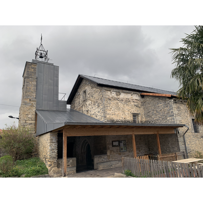 Source caption: "Iglesia de San Martín de Jokano (Jocano), del municipio de Kuartango (Cuartango) en Álava."