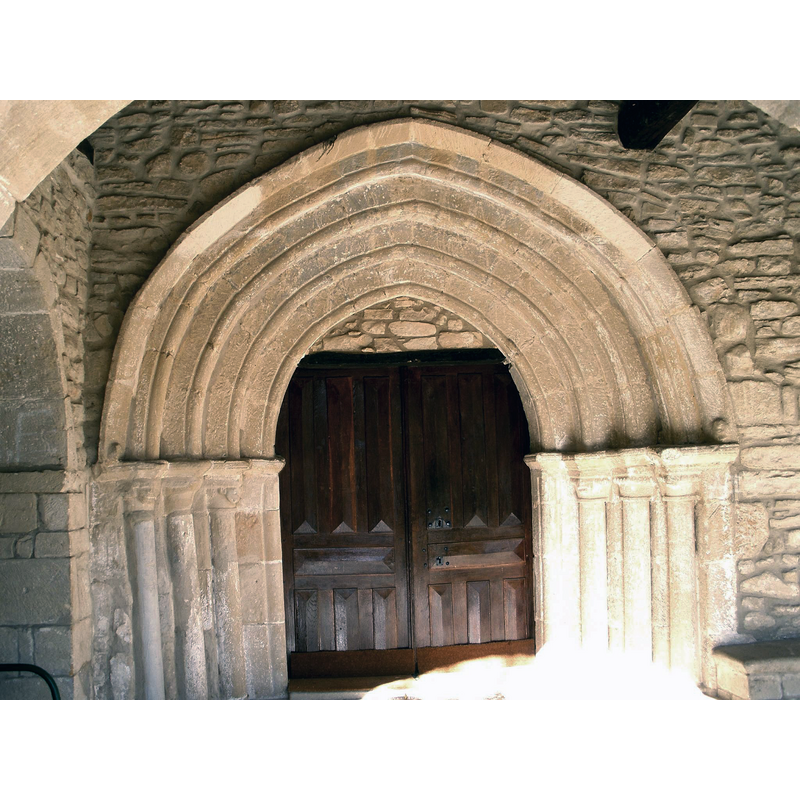 Source caption: " Iglesia de San Martín de Burgueta (Condado de Treviño, Burgos)"