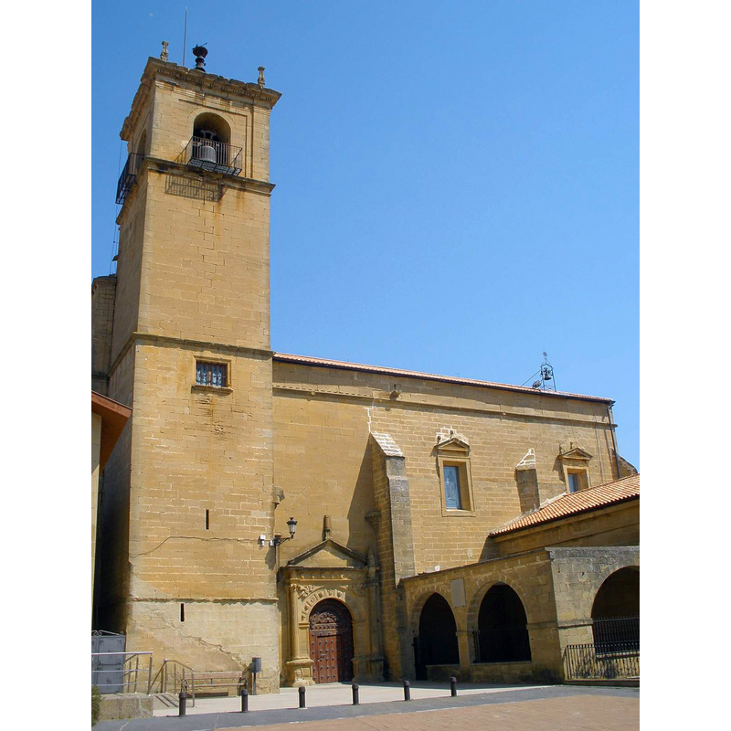 Source caption: "Iglesia de San Juan Bautista (Yécora, Álava)"