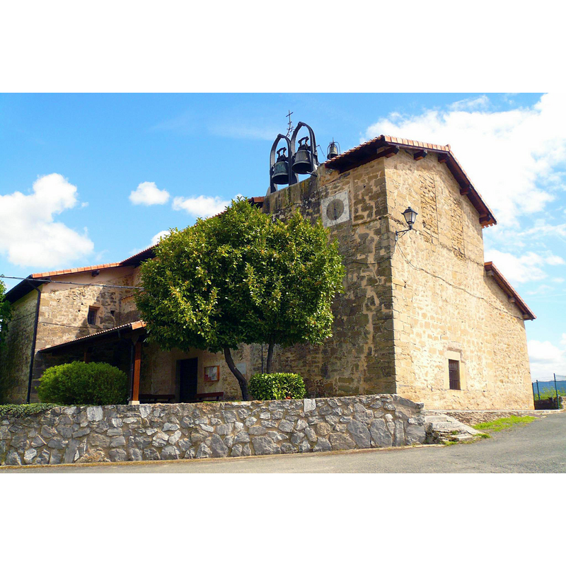 Source caption: "Iglesia de San Juan Bautista (Manzanos, Ribera Baja, Álava)"