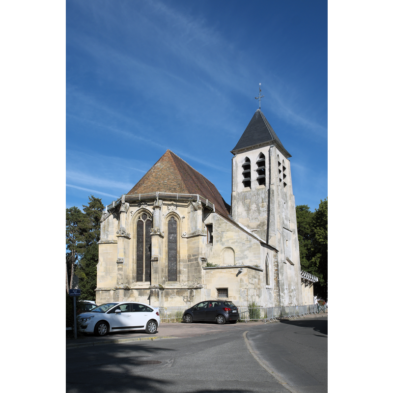 Source caption: "Katholische Pfarrkirche Notre-Dame-de-l'Assomption in Ézanville im Département Val-d’Oise (Île-de-France/Frankreich)"