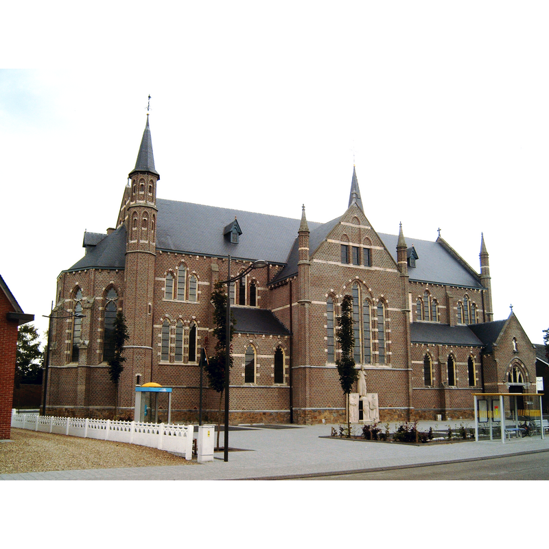 Source caption: "Kaulille, kerk"