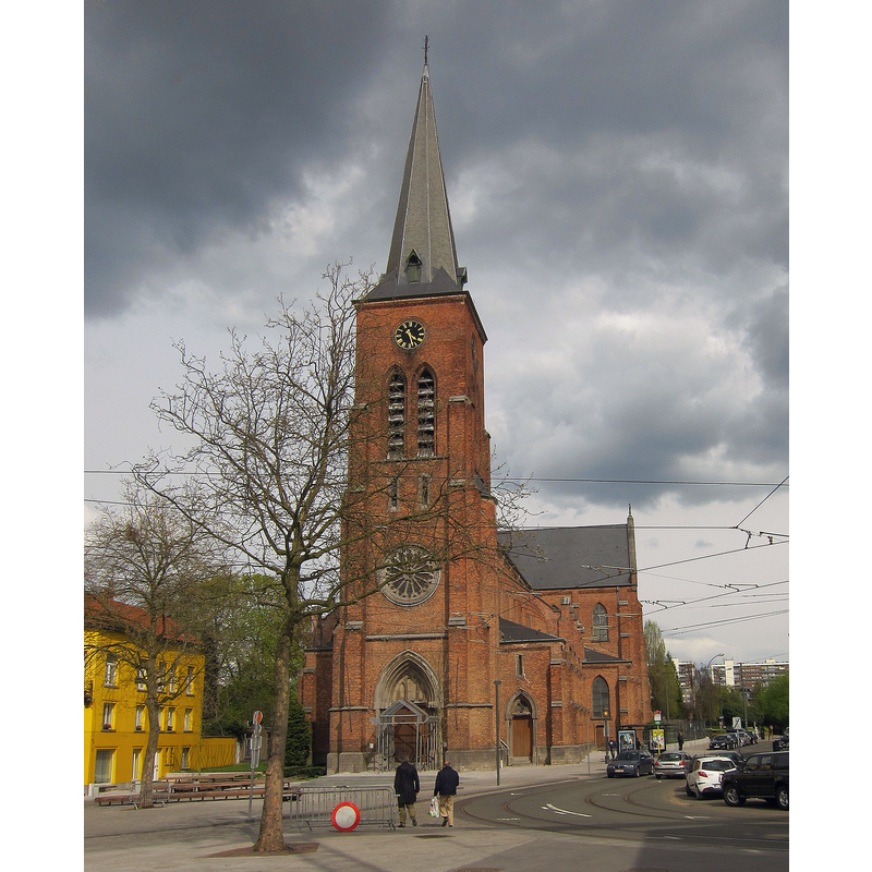 Source caption: "Sint-Pieterskerk (Jette)"
