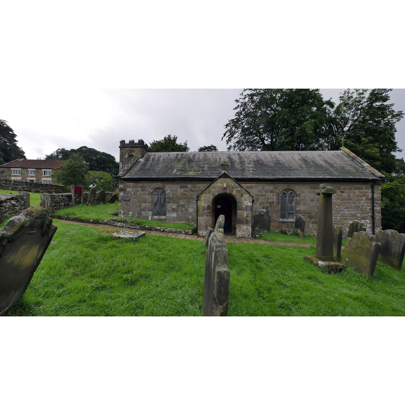 Source caption: "St Nicholas church, Bransdale, Norh Yorkshire Moors"