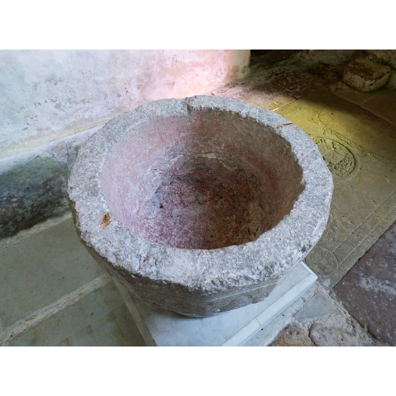 showing the basin interior