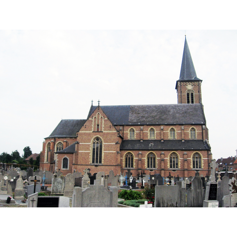 Source caption: "Sint-Martinuskerk in Heers"