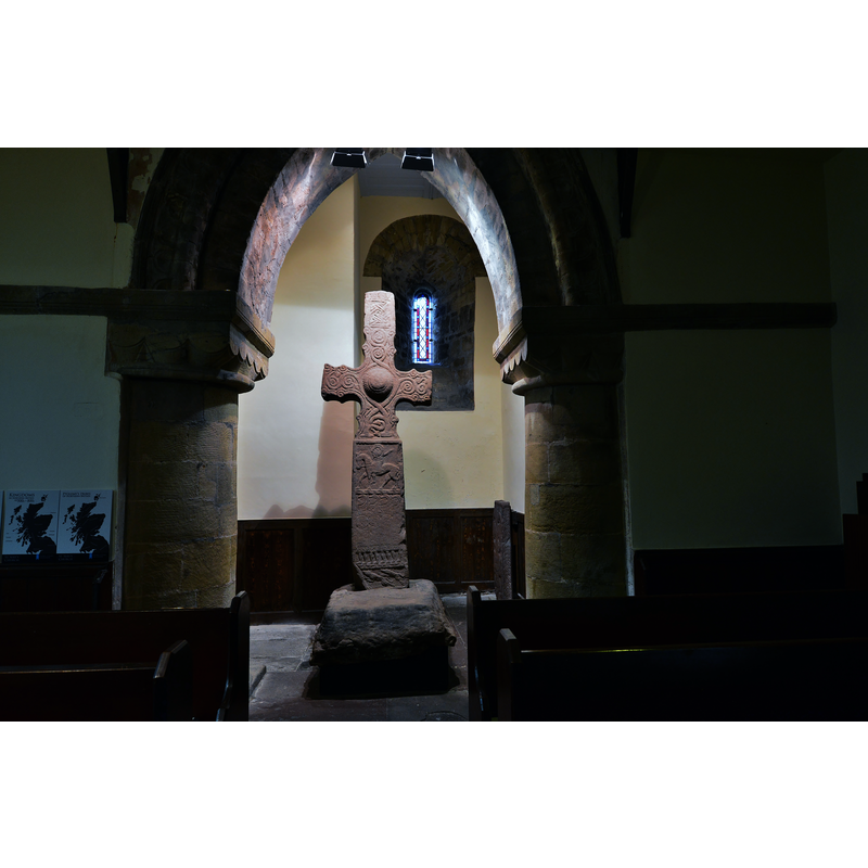 Source caption: "ST SERFS CHURCH DUNNING THE DUPPLIN CROSS"