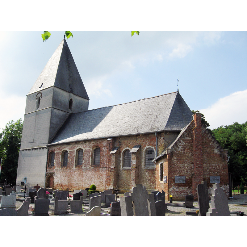Source caption: "Sint-Laurentiuskerk in Molenbeek"