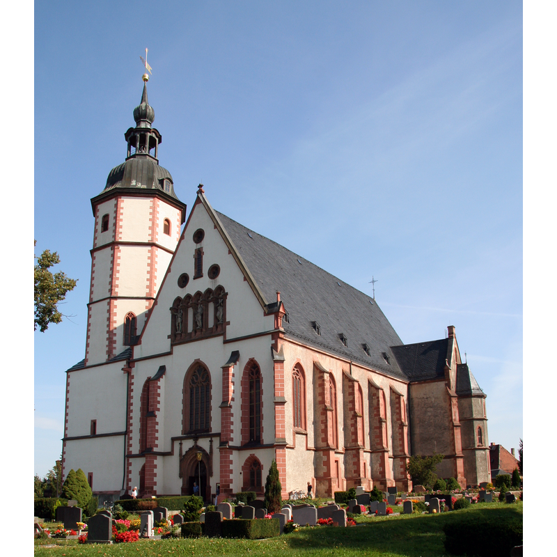 Source caption: "Stadtkirche in Penig"