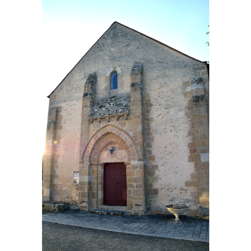 Source caption: "Église Saint-Sulpice de Mornay-Berry"