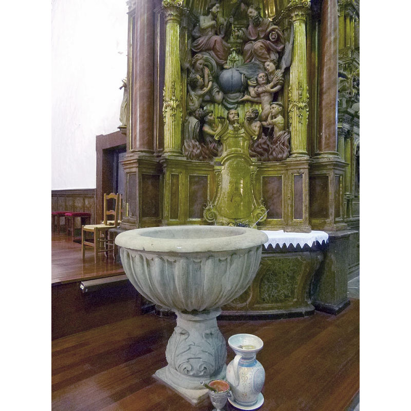 Source caption: "Zegama (Gipuzkoa) - Iglesia de San Martín de Tours"