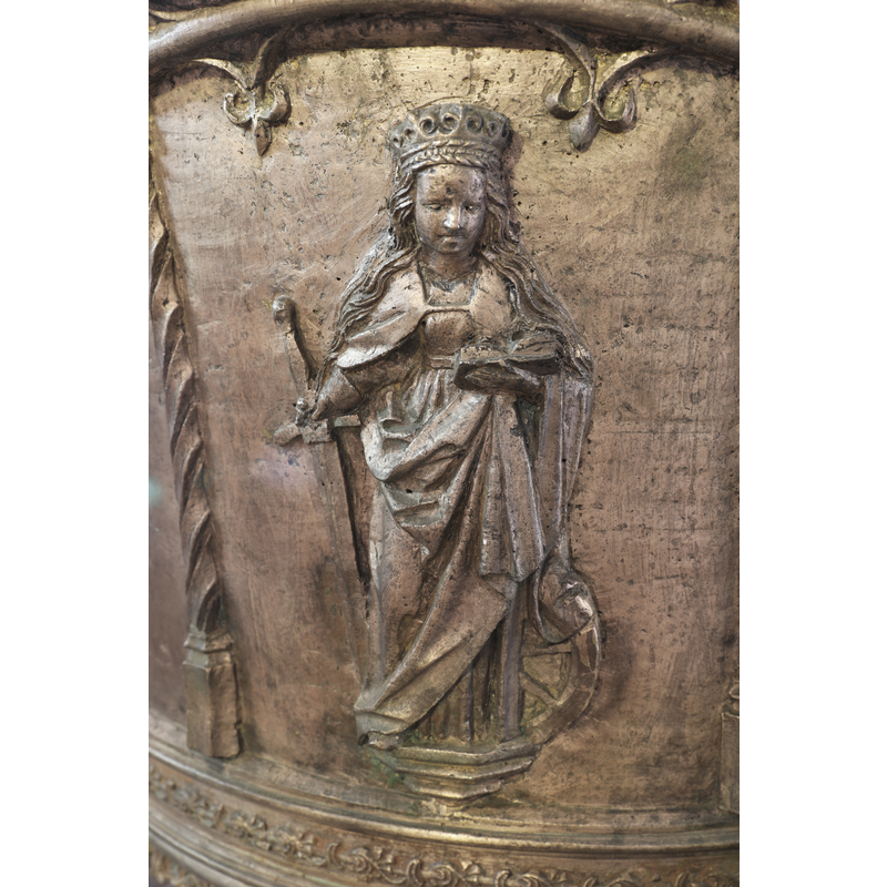 a/p identification in the printed church guide [cf. FontNotes]