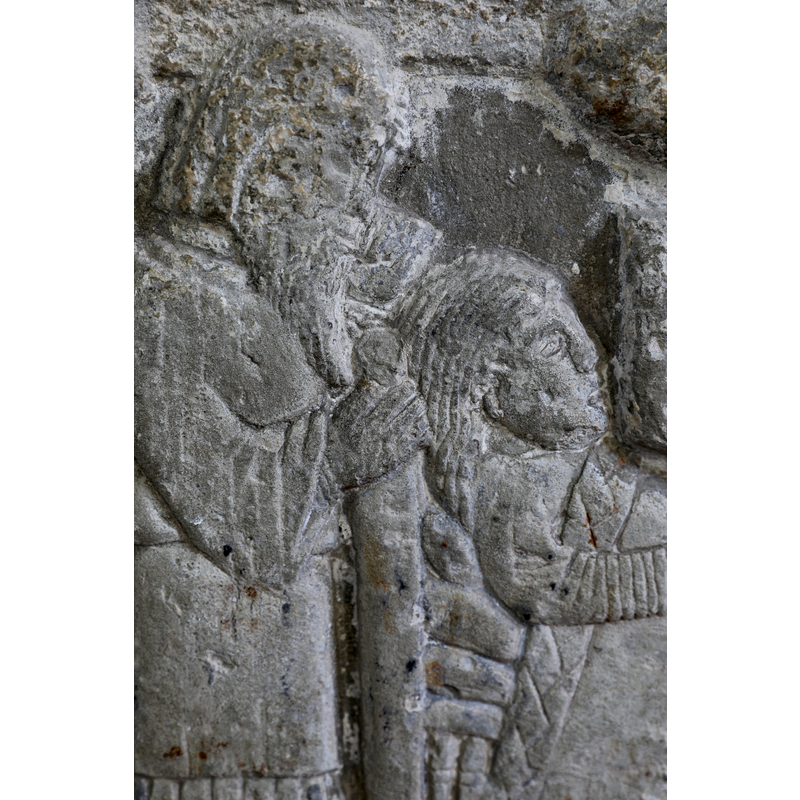 showing a detail of the Nativity