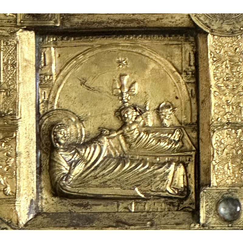 on the mid-17thC font