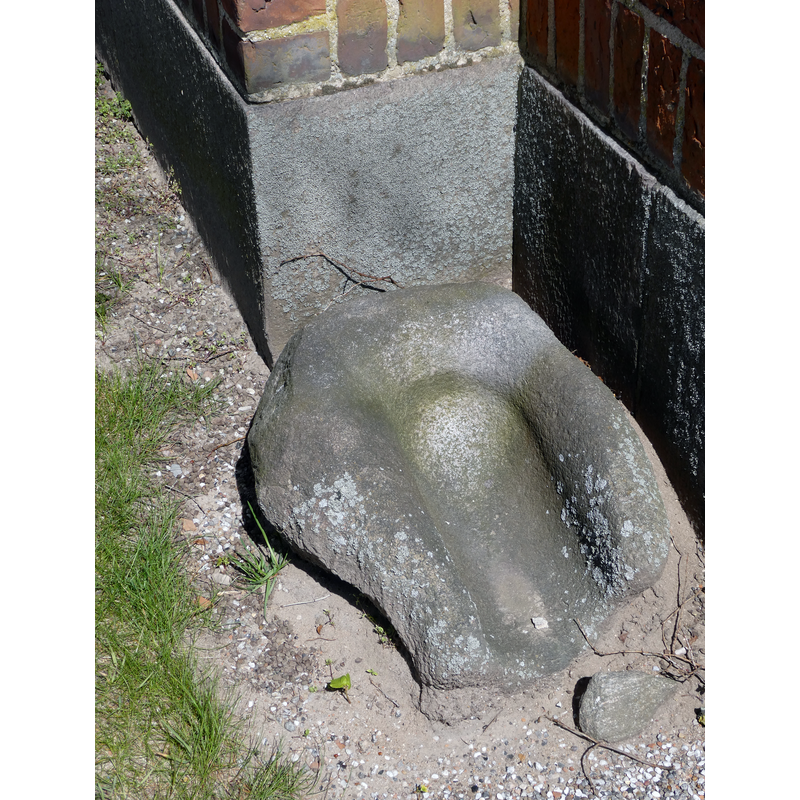 a fragment of an old sarcophagus?