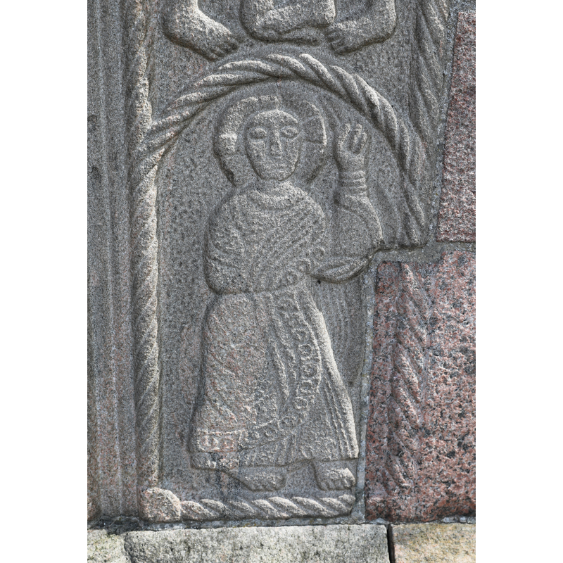 formerly the south portal of the medieval church