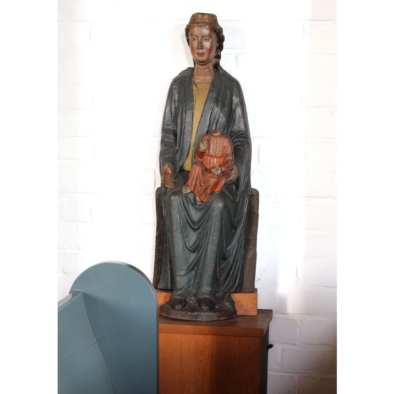 the child's head missing