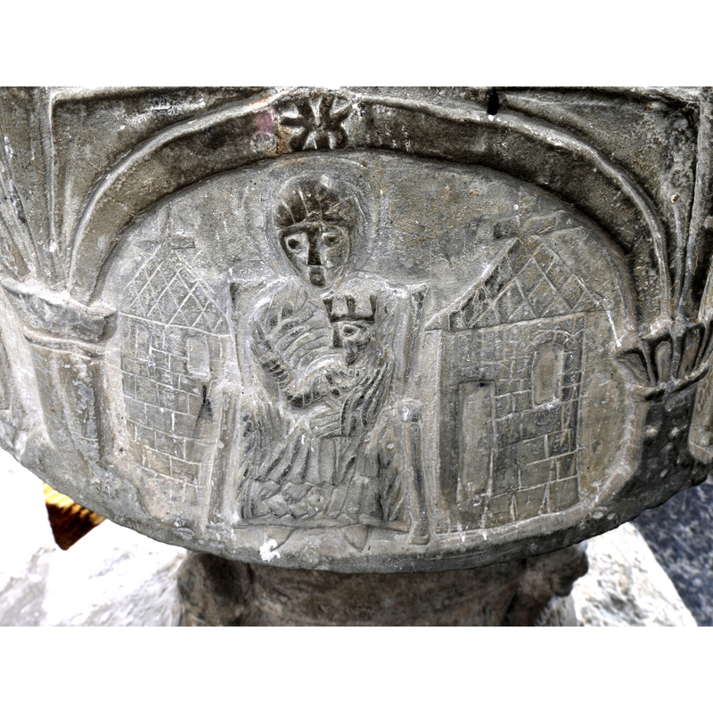 part of the Adoration of the Magi scene