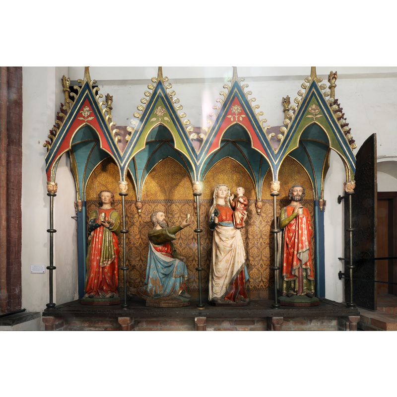Dreikönigs-Gruppe im Dom: French, early-Gothic (ca. 1300)