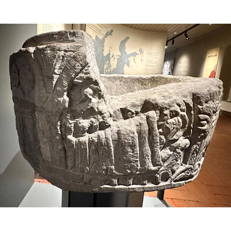 as displayed in the Visby Fornsal