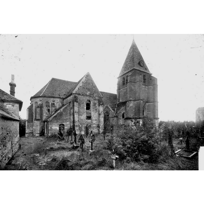 Source caption: "Autheuil-en-Valois, Oise, France. Eglise. Ensemble nord."