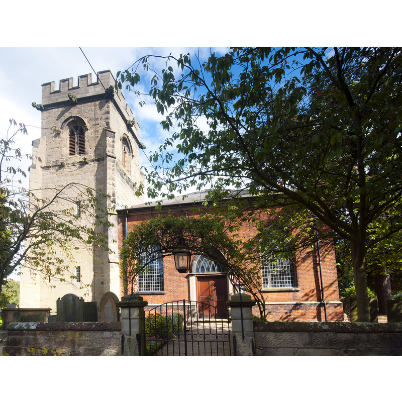 Source caption: "The Church of St Nicholas, Mavesyn Ridware, Staffordshire"