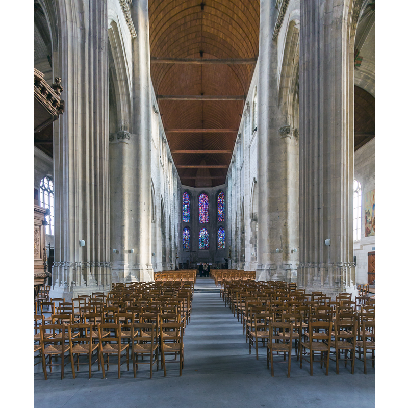 Source caption: "Église Saint-Vulfran d'Abbeville"