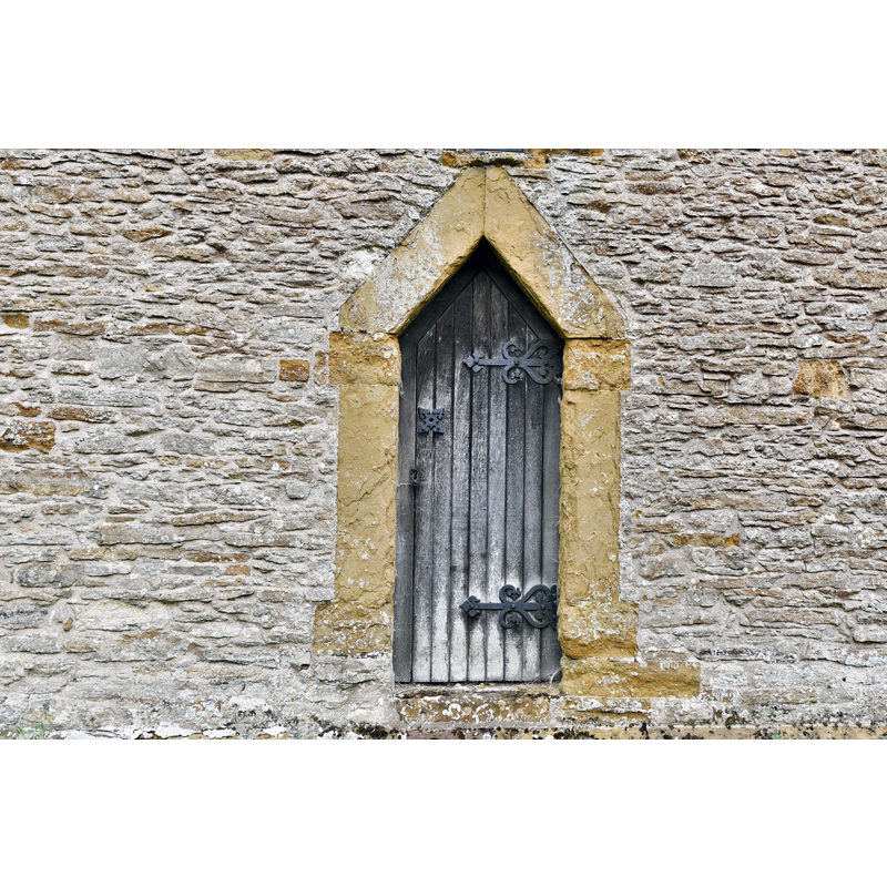 Source caption: "Gayton, St. Mary's Church: Late Saxon west doorway"