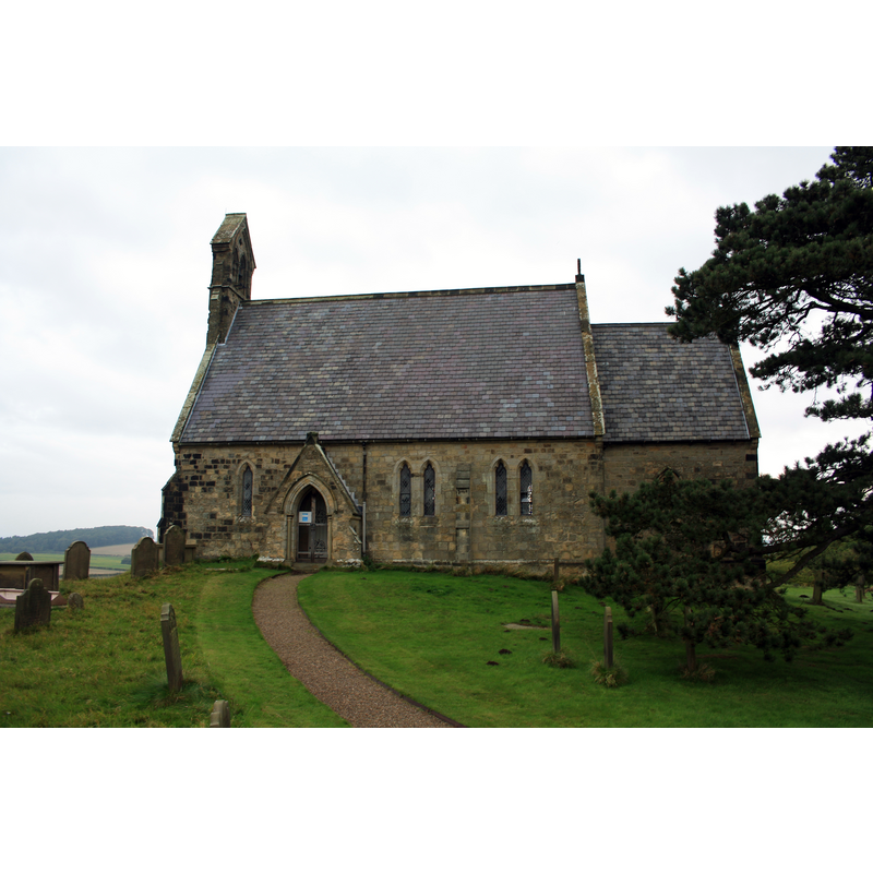 Source caption: "All Saints Church, Burythorpe"