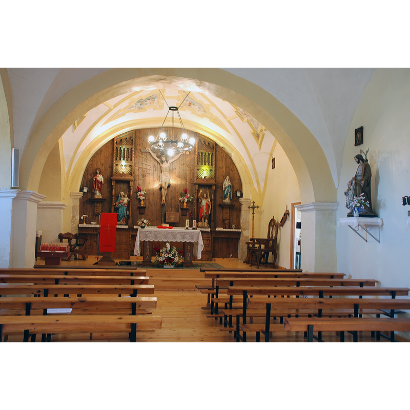 Source caption: "Church of Saint John the Baptist in Olea de Boedo (Palencia, Castile and León)."