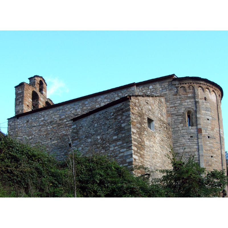 Source caption: "Església de Santa Maria de Cardet (la Vall de Boí)"