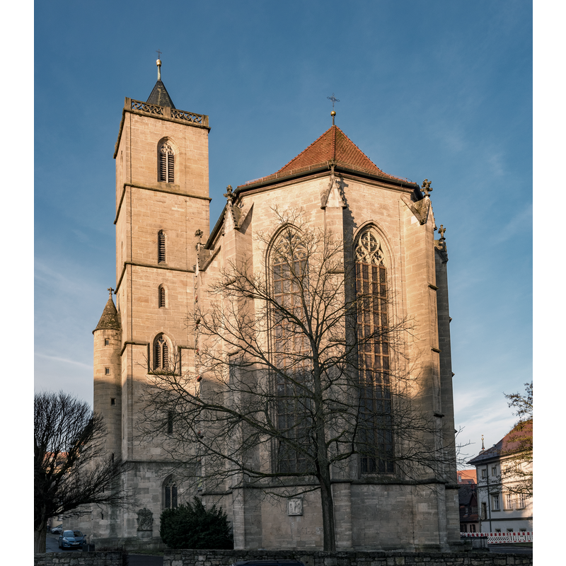 Source caption: "Kirchplatz 7 Münnerstadt"