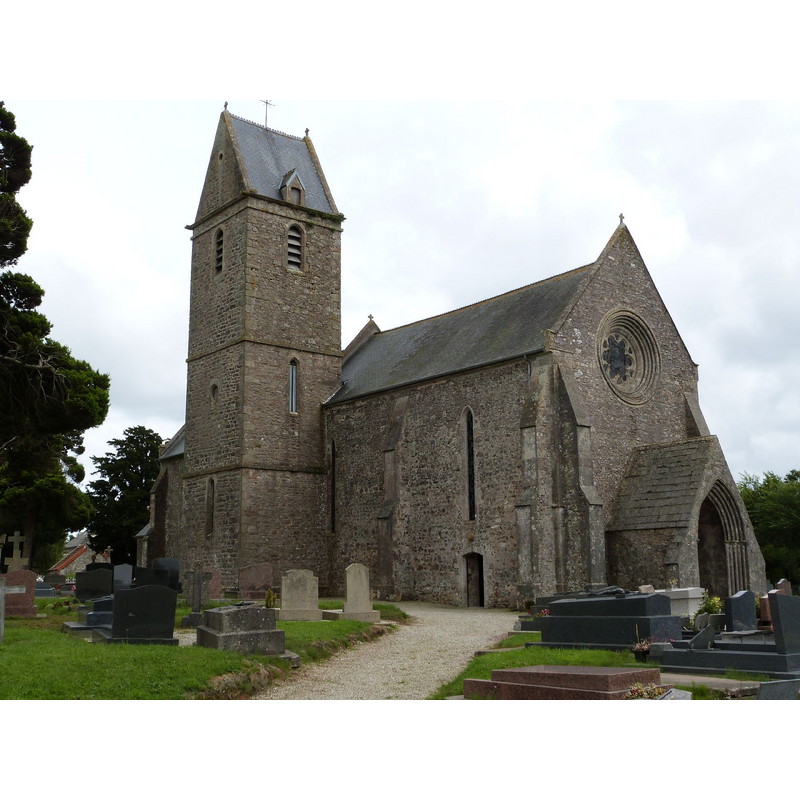 Source caption: "Breuville Eglise Saint-Pierre N-O"