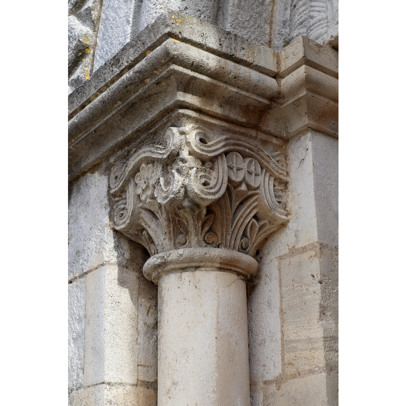 Source caption: "Extérieur de l'église de l'Assomption-de-Notre-Dame de Coussey (88)."