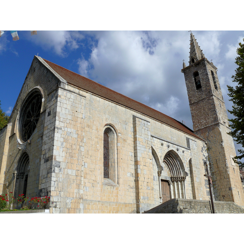 Source caption: "Seyne - Église Notre-Dame-de-Nazareth"