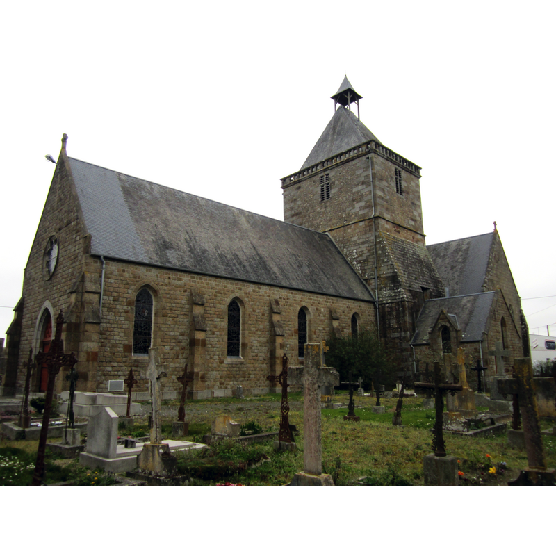 Source caption: "Église Saint-Étienne de Ponts"