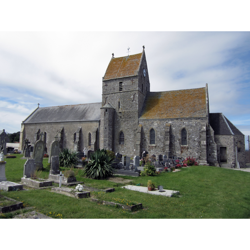 Source caption: "Église fr:Saint-Germain-le-Gaillard (Manche)"