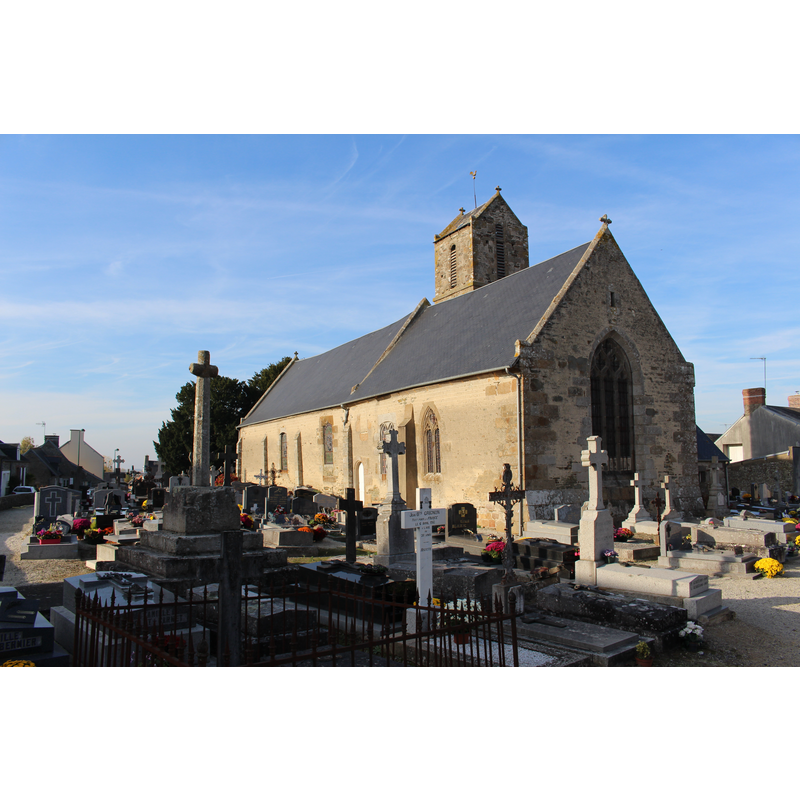Source caption: "Église Saint-Cyr et Sainte-Julitte de Céaux."