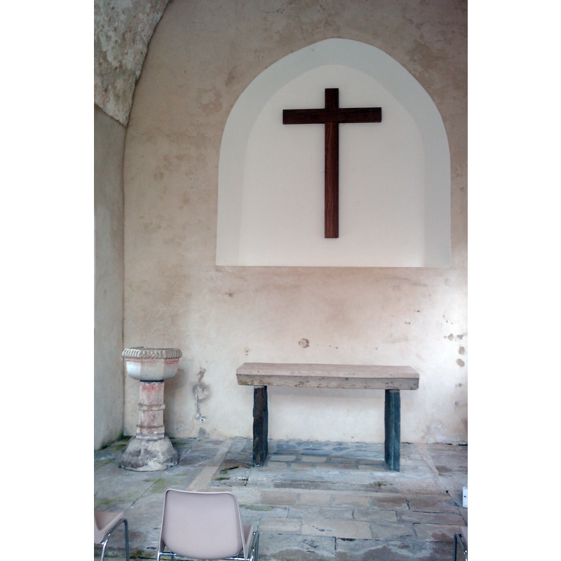 Source caption: " chapelle seigneuriale Saint-Louis de fr:Barneville-Carteret église protestante"